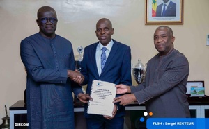 Humaines rend hommage à son ancien Doyen, Pr Alioune Badara Kandji, nommé Recteur