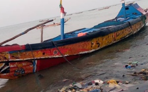 Mbour-Tefess : une pirogue vide échouée relance les inquiétudes sur l’émigration clandestine