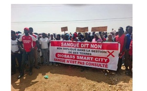 Soulèvement à Sangué : les jeunes s’opposent vigoureusement au projet Diobass Smart City
