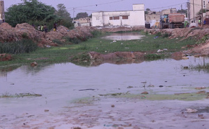 Thiès-Est : Les habitants de Nguinth dénoncent l’abandon du canal de drainage