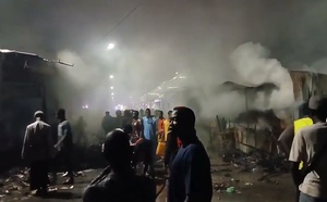 Incendie au marché Ocass de Touba : les branchements clandestins en question