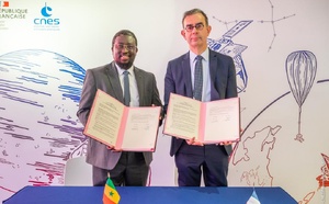 Accord stratégique entre le Sénégal et la France pour le développement du secteur spatial