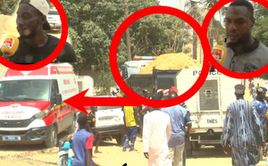 Grave accident au quartier Cité Lamy  Thiès : un camion termine sa course dans une maison et blesse deux enfants