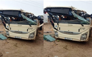 Accident à Tataguine : un bus de Dakar Dem Dikk fait plusieurs blessés, pas de mort signalé