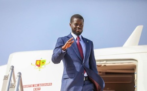 Bassirou Diomaye Faye de retour à Dakar après un mini-sommet africain à Washington