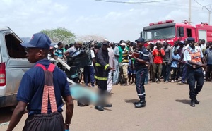 Kaolack : un mort et plusieurs blessés dans un accident près du pont Serigne Bassirou Mbacké