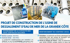 Usine de dessalement de la Grande Côte : un nouveau modèle de partenariat stratégique pour le Sénégal