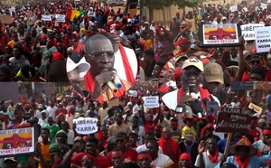 Mobilisation massive à Ourossogui pour exiger la libération de Farba Ngom