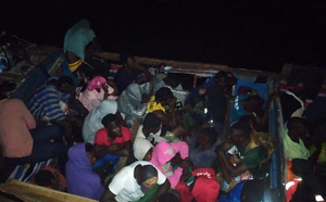 Large de Saint-Louis : 239 migrants interceptés par la marine sénégalaise