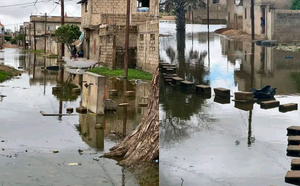 Kaolack : plus de 40 maisons inondées à Thioffack Bambara après de fortes pluies