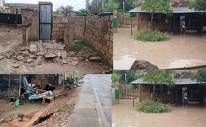 Tambacounda : fortes pluies de 145 mm causent d’importants dégâts matériels