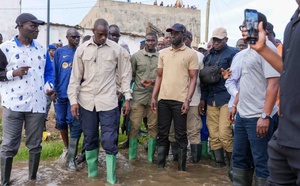 Inondations à Thiaroye-sur-Mer : le président Diomaye Faye promet des mesures urgentes