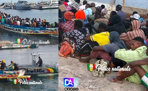 Bargny : 108 migrants interceptés lors d’une tentative de départ vers les Canaries
