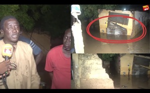 Une maison s'effondre à Sampaté à cause des Fortes Pluies