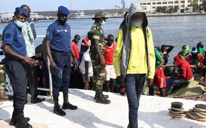 Kafountine : interception d’une pirogue transportant 25 migrants vers l’Europe