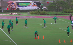 Éliminatoires Mondial 2026 : les Lions lancent leur préparation sous la pluie à Diamniadio