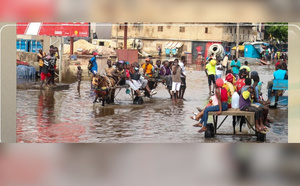 Inondations à Dakar : les charrettes deviennent le transport phare de la banlieue