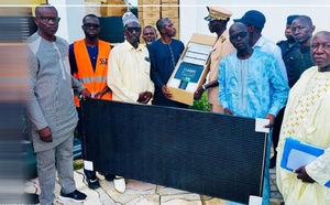 Diourbel reçoit 2 840 lampadaires solaires pour renforcer l’éclairage public