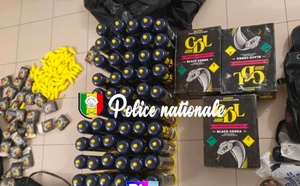 Dakar : importante saisie de bouteilles de protoxyde d’azote lors d’une opération menée par l’OCRTIS