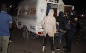Dakar : Une vaste opération de sécurisation nocturne aboutit à l’interpellation de 204 individus