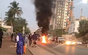 Tension matinale au campus de l’UCAD lors d’une mobilisation pour les bourses