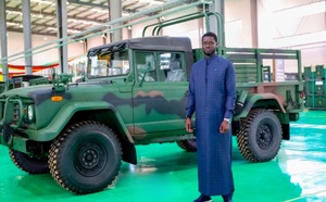 Diamniadio : mise en service de la première usine sénégalaise d’assemblage de véhicules militaires