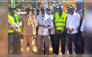 Sédhiou : lancement des travaux de la route Sandiniéri–frontière bissau-guinéenne