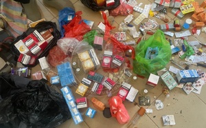 Nioro : cinq personnes interpellées et des médicaments non autorisés saisis à Dinguiraye