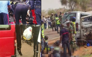 Accident de bus sur Louga–Guéoul : bilan de 45 blessés évacués à l’hôpital