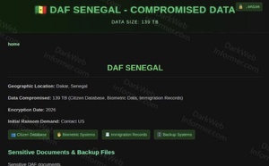 Suspension des activités à la Daf après une offensive numérique revendiquée par un groupe de pirates