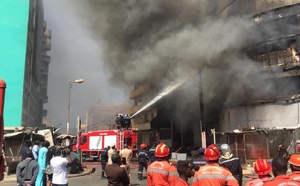 Un incendie signalé dans un bâtiment administratif à Dakar