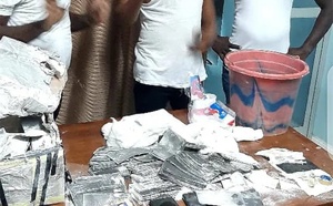 Kaolack : 100 millions FCFA en faux billets saisis, quatre trafiquants arrêtés