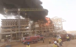 ALERTE – Diogo : un violent incendie frappe l’usine de GCO (Eramet), le personnel évacué