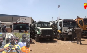 Thiès paralysée : les videurs en grève exigent un site sécurisé pour déverser les déchets