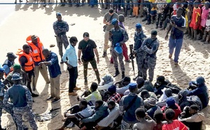 Fatick : 164 migrants interceptés après l’abandon d’une pirogue au large de Djifer