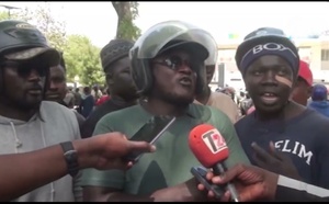 Thiès : les conducteurs de Jakarta manifestent contre les contrôles et nouvelles exigences