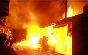 Mbour : les pertes liées à l’incendie du marché central estimées à 25 millions de francs CFA