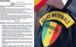 Police nationale : vaste mouvement de nominations dans plusieurs régions