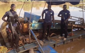 Kédougou : une exploitation illégale démantelée sur les berges du fleuve Falémé