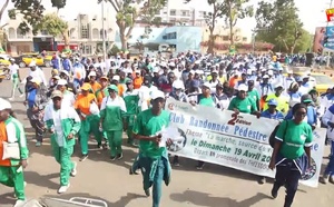 Thiès : santé, sport et mobilisation nationale au cœur de la 2e randonnée du club Randoulène