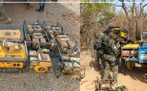 Saisie de matériel d’orpaillage illégal à Wortokhati par le GARSI 2