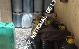 Dakar : plus de 1 300 litres d’huiles usagées saisis lors d’une opération d’hygiène à la Médina