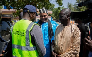 Thiès : Serigne Mboup en visite de courtoisie chez Dr Babacar Diop, un échange entre deux édiles engagés