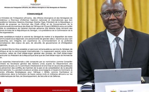 Le Sénégal propose la candidature du Général Birame Diop à la Commission de la CEDEAO