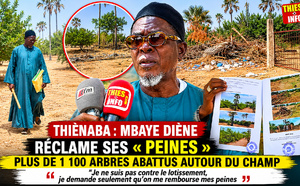 Mbaye Diène réclame ses « peines » après le lotissement de son champ familial