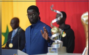Diomaye Faye encourage les sélections U15 et U17 à concilier études et football