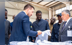 Diamniadio : Bassirou Diomaye Faye inaugure l’usine textile AVCI Global Industrie