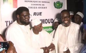  CEREMONIE D INAUGURATION ROND POINT THIERNO ABOU DIA EX MBOUR 1