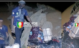 Saraya : 116 kg de chanvre indien interceptés près de la frontière avec le Mali