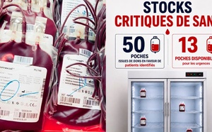 Alerte sur les réserves de sang : le CNTS ne dispose plus que de 13 poches disponibles